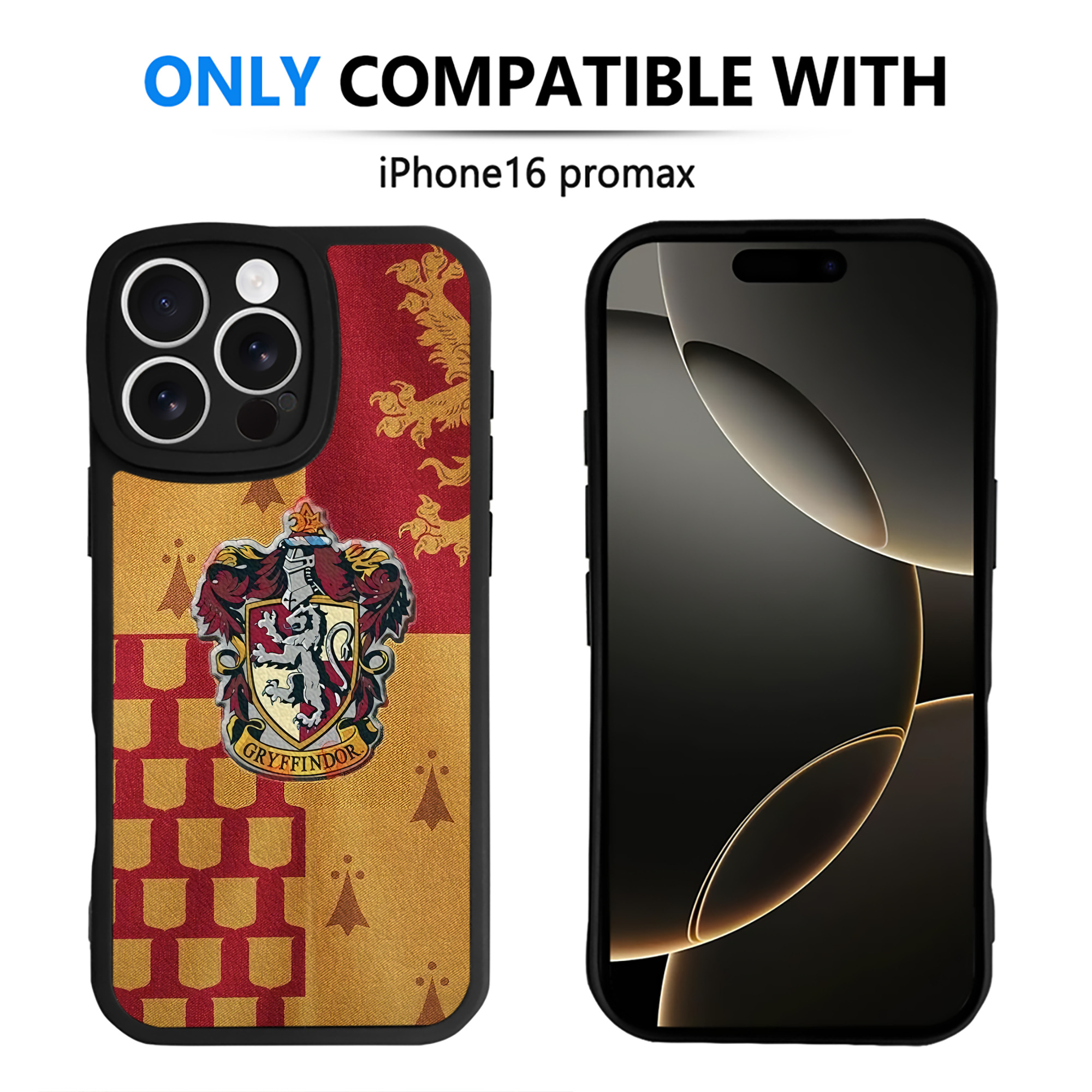 （画像用） Harry Potter ハリー・ポッターシリーズ 【iPhone 16シリーズ対応】シリコンスマホケース（レザー調） 材質：シリコン